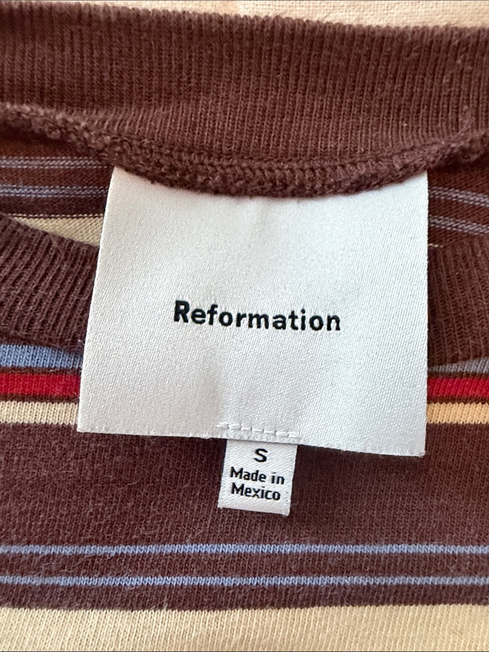 Reformation Rowan Crew Tee - Picture 2 of 4